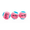 Następne zdjęcie produktu Balení-neonový ve tmě svítící tenis. míč pískací 5 cm (3 ks/bal) HIPHOP DOG