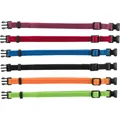 Zestaw nylonowych obroży identyfikacyjnych dla szczeniąt S-M 17-25cm/10mm, czarny, czarny, md, zielony lub fi