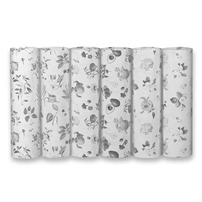 Główne zdjęcie produktu Balicí papír Botanica 2 x 0,7 m, mix motivů