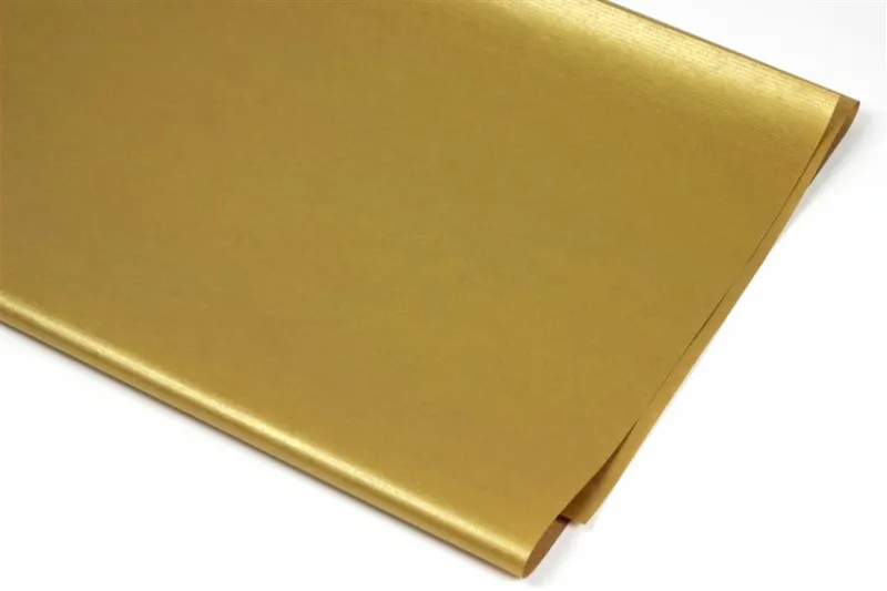 Główne zdjęcie produktu Balící papír dárkový 70x100cm zlatý přírodní