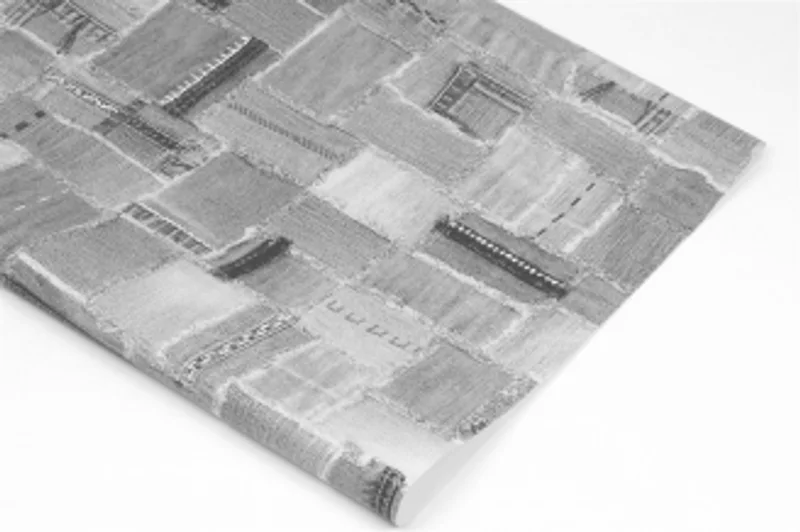 Główne zdjęcie produktu Balící papír Standard 70x100cm Jeans modré záplaty