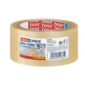 Taśma pakowa „Ultra Strong 57176”, przezroczysta, 50 mm x 66 m, TESA [6 szt.]