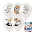 Następne zdjęcie produktu Balónek "Ledové Království", vybarvitelný, s fixou, 26 cm