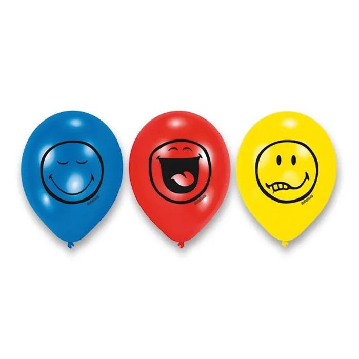 Główne zdjęcie produktu Balónky Smiley 6 ks
