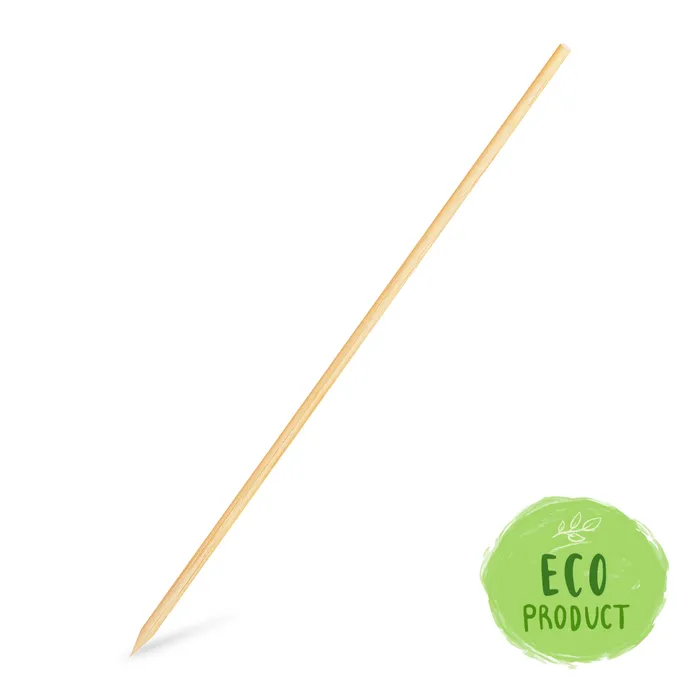 Główne zdjęcie produktu Bambusové špejle hrocené 30 cm, průměr 3 mm [200 ks]