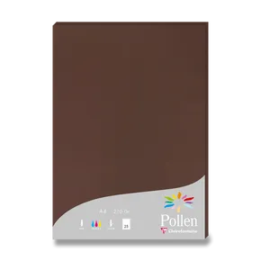 Clairefontaine kolorowa karta listowa brązowa, A4 [25 ks]