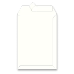 Koperta kolorowa Clairefontaine, C4 229 x 324 mm, kremowa, 5 szt