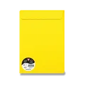 Koperta kolorowa Clairefontaine, C4 229 x 324 mm, żółta, 5 szt