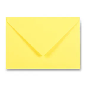 Koperta kolorowa Clairefontaine żółta, C5 [20 KS]