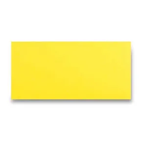 Koperta kolorowa Clairefontaine żółta, DL [20 szt.]