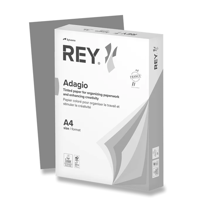 Główne zdjęcie produktu Barevný papír Rey Adagio červený