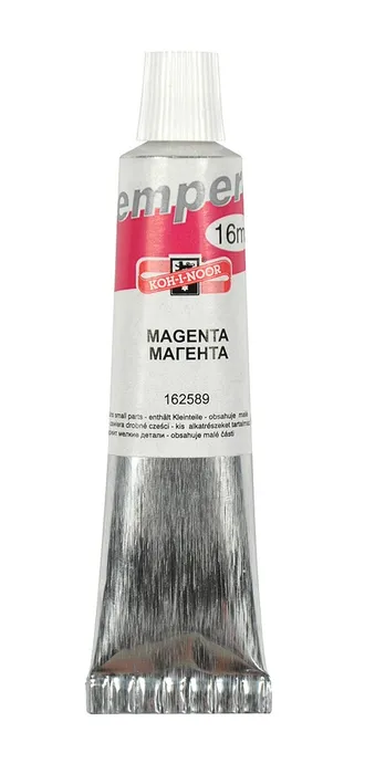 Główne zdjęcie produktu Barva 162589 / 1315 magenta 16ml temperová
