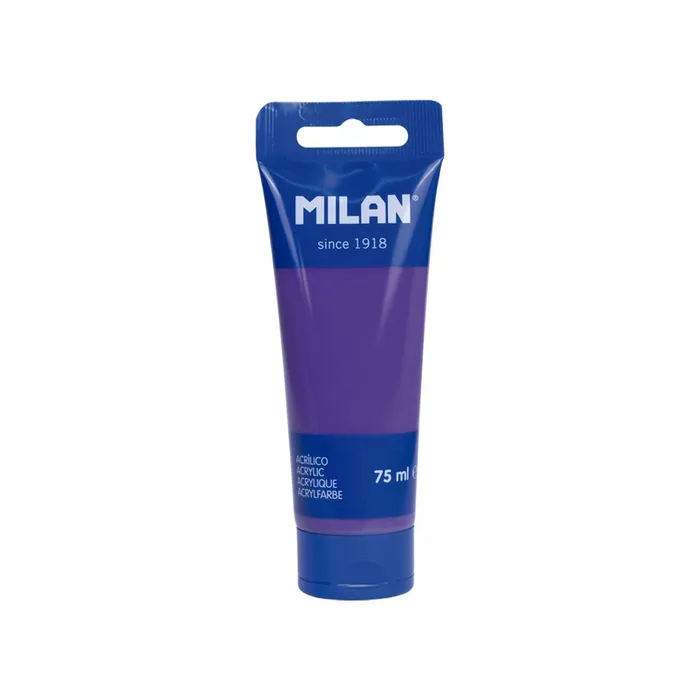 Główne zdjęcie produktu Barva akrylová MILAN 75 ml - fialová