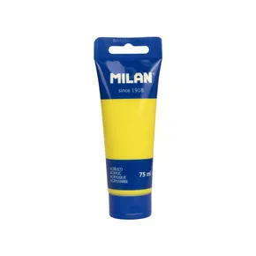 Farba akrylowa MILAN 75 ml - żółta