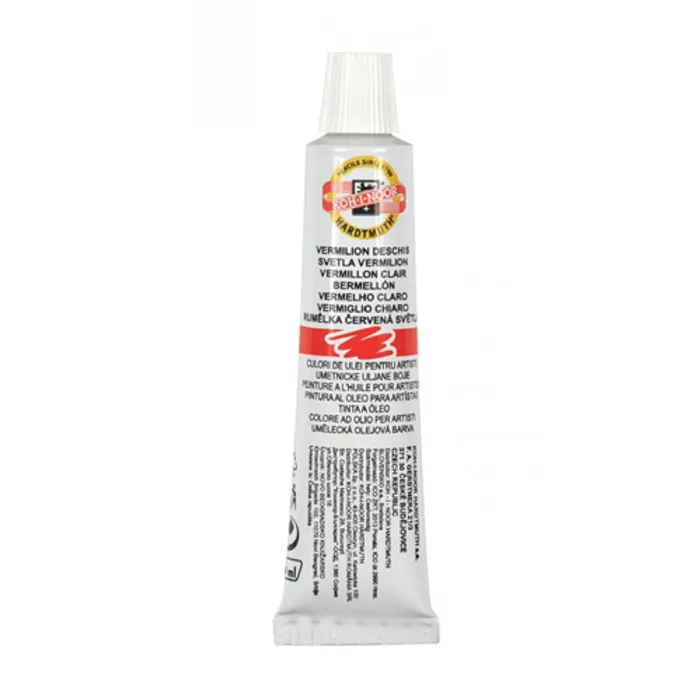Główne zdjęcie produktu Barva olejová umělecká 16ml rumělka červená 161524