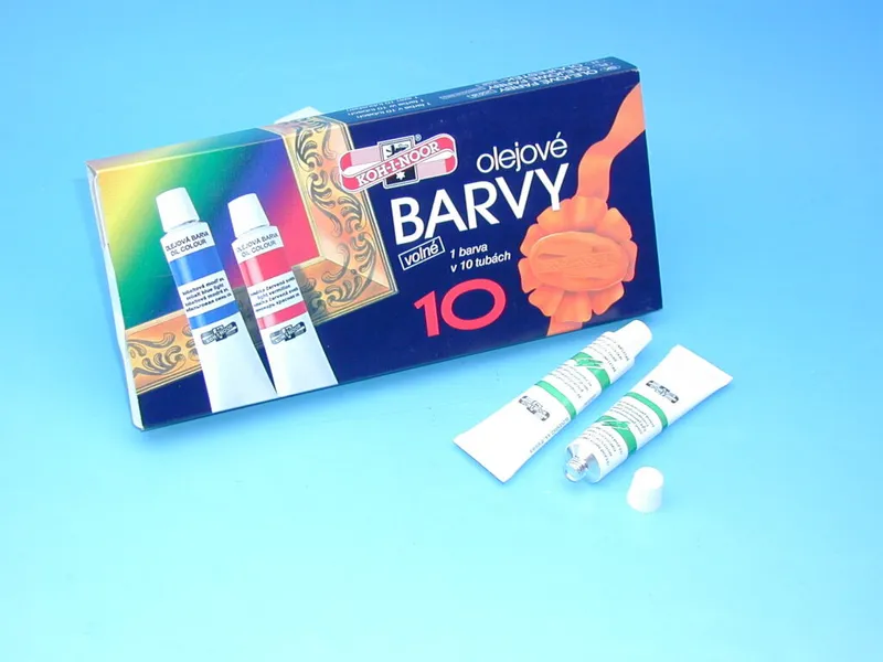 Główne zdjęcie produktu Barva olejová umělecká 16ml zeleň permanentní 161515