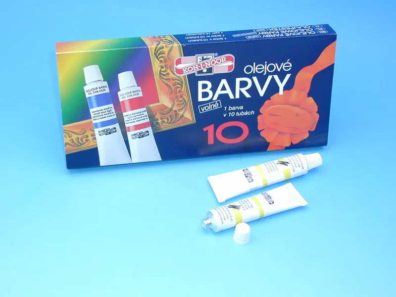 Główne zdjęcie produktu Barva olejová umělecká 16ml žluť citrónová 161519