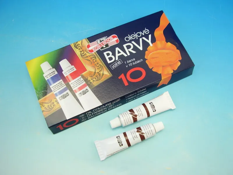 Główne zdjęcie produktu Barva olejová umra pálená 161510 16ml