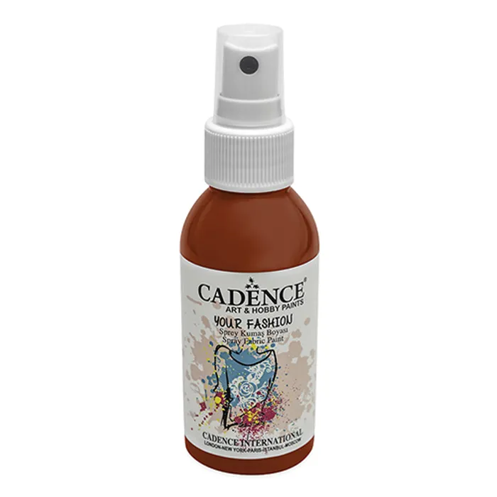 Główne zdjęcie produktu Barvy na textil Cadence Your Fashion, červená, 100 ml