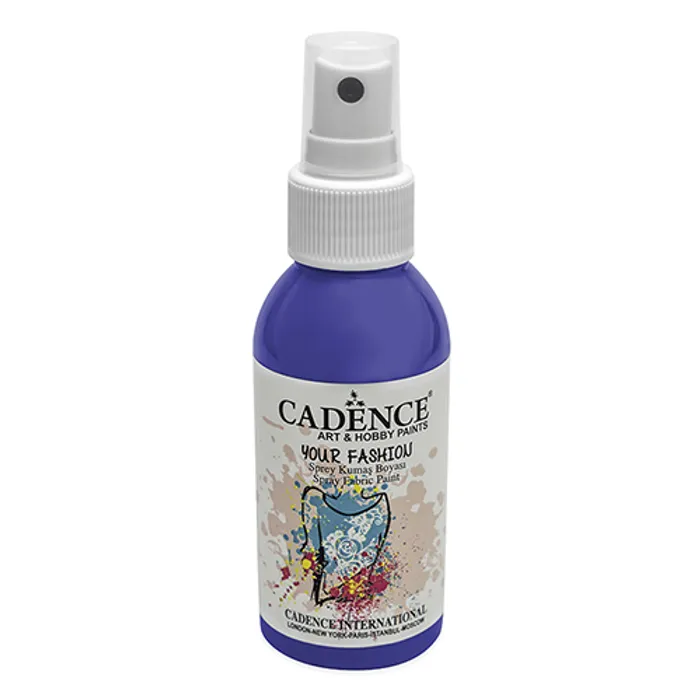 Główne zdjęcie produktu Barvy na textil Cadence Your Fashion, modrá, 100 ml