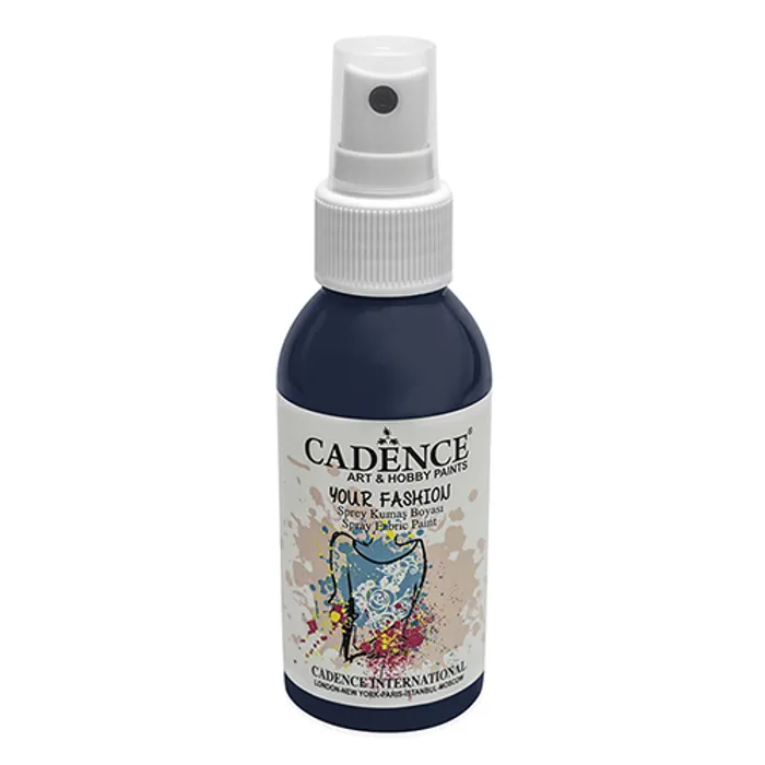 Główne zdjęcie produktu Barvy na textil Cadence Your Fashion, petrolejová, 100 ml