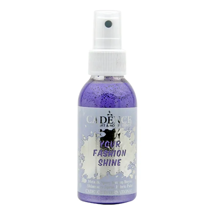 Główne zdjęcie produktu Barvy na textil Cadence Your Fashion Shine fialová
