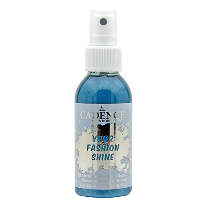 Główne zdjęcie produktu Barvy na textil Cadence Your Fashion Shine petrolejová