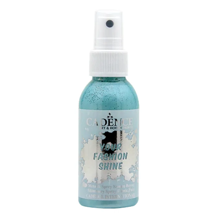 Główne zdjęcie produktu Barvy na textil Cadence Your Fashion Shine tyrkysová