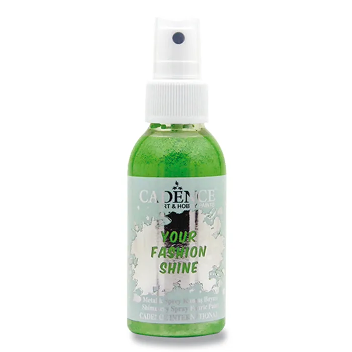 Główne zdjęcie produktu Barvy na textil Cadence Your Fashion Shine zelená