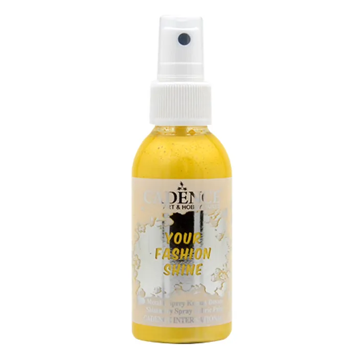 Główne zdjęcie produktu Barvy na textil Cadence Your Fashion Shine zlatožlutá