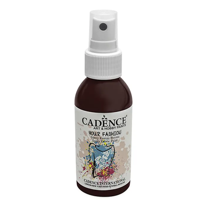 Główne zdjęcie produktu Barvy na textil Cadence Your Fashion, vínová, 100 ml