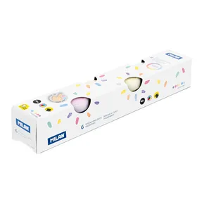 Farby do malowania palcami MILAN 40 ml - zestaw 6 pastelowych kolorów
