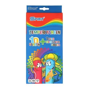Barvy temperové Spirit 12 ml - sada 11 ks