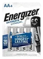 Bateria AA (ołówek), 4 szt, litowa, ENERGIZER Ultimate Lithium