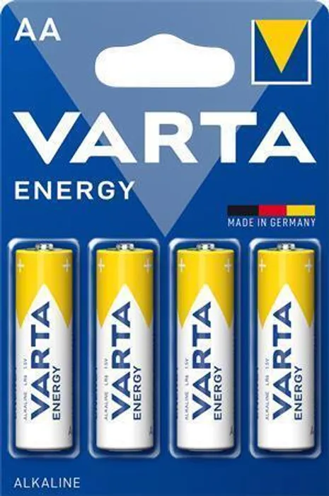 Główne zdjęcie produktu Baterie, AA (tužková), 4 ks, VARTA "Energy"