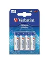 Następne zdjęcie produktu Bateria AA (ołówek), 4 szt., VERBATIM