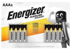 Bateria Alkaline Power, AAA (mikro-ołówek), 8 szt., ENERGIZER