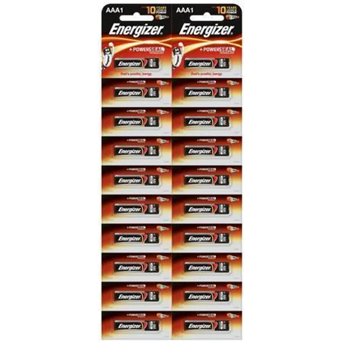 Główne zdjęcie produktu Baterie "Classic Kartella", AAA, 20ks, ENERGIZER