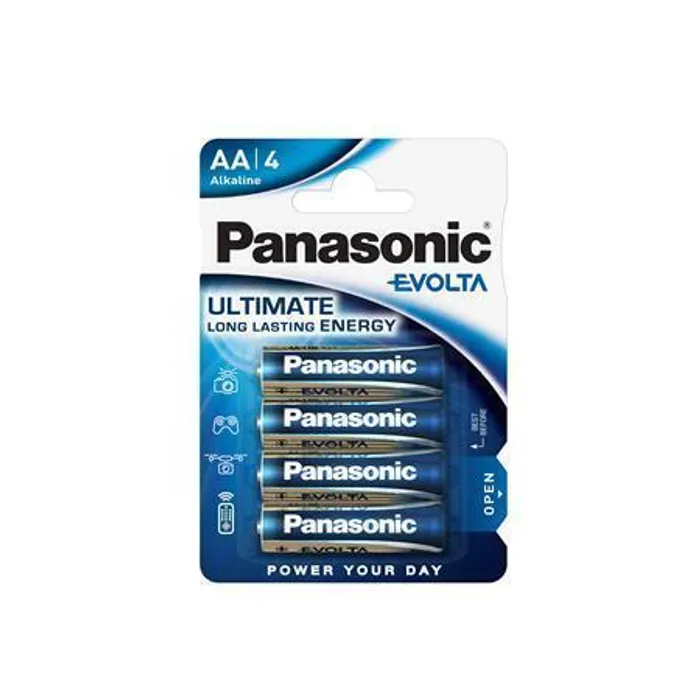 Główne zdjęcie produktu Baterie "Evolta", AA 4 ks, PANASONIC