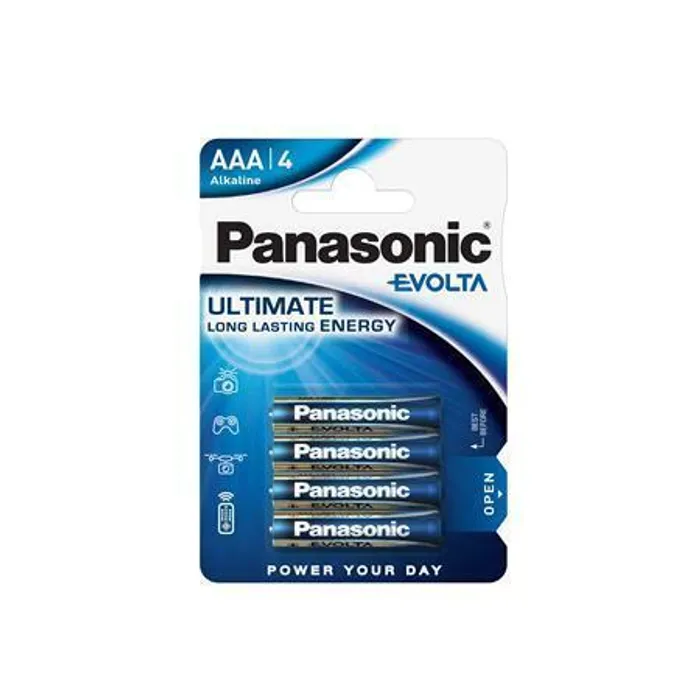 Główne zdjęcie produktu Baterie "Evolta", AAA 4 ks, PANASONIC