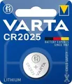 Bateria guzikowa, CR2025, 1 szt. w opakowaniu, VARTA