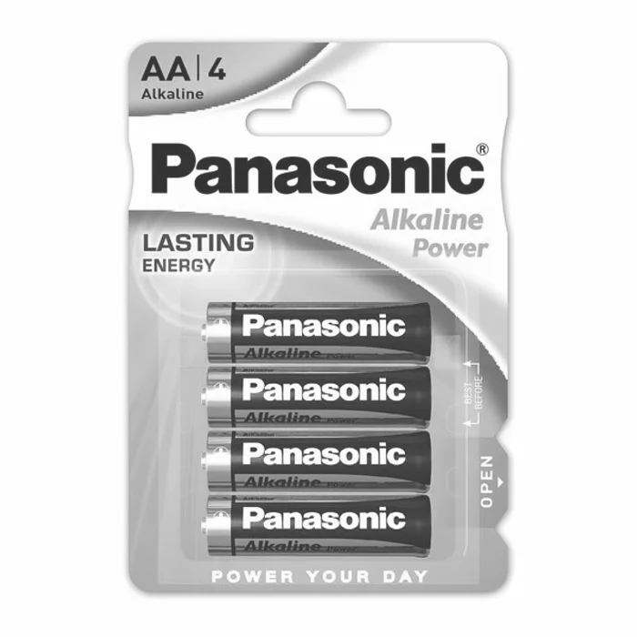 Główne zdjęcie produktu Baterie Panasonic Alkaline Power AA, 4 ks