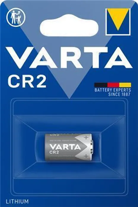 Główne zdjęcie produktu Baterie pro fotoaparáty CR2, 1 ks v balení, VARTA
