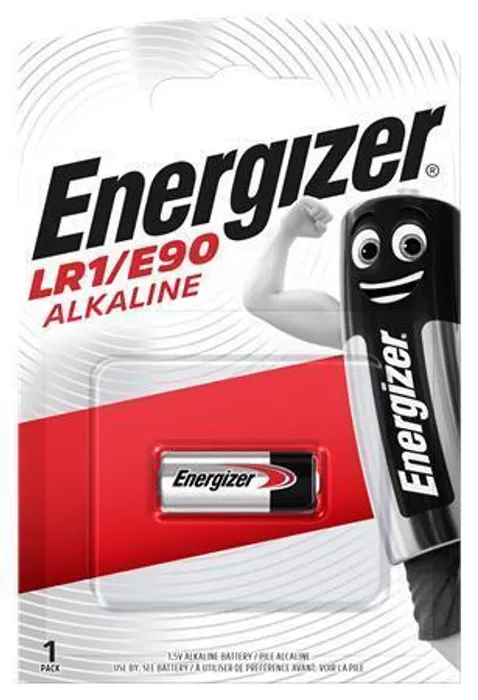 Główne zdjęcie produktu Baterie pro fotoaparáty,E90/LR1, 1 ks v balení, ENERGIZER