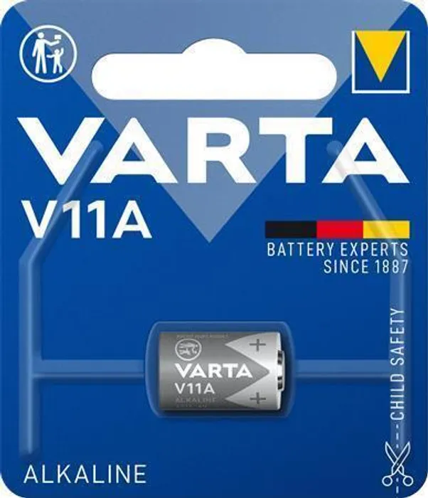 Główne zdjęcie produktu Baterie V11A, 1 ks, VARTA
