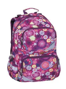 Torba "Anatomic XL Purple Flower", różowa, anatomiczna, PULSE