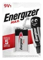 Bateria, 9 V, 1 db, ENERGIZER Max