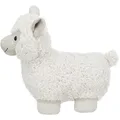 Be Eco Alpaca EYLEEN, pluszowa zabawka z dźwiękiem dla psów, 26 cm, biała