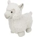 Be Eco Alpaca EYLEEN, pluszowa zabawka z dźwiękiem dla psów, 26 cm, biała