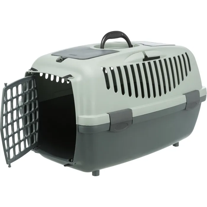 Główne zdjęcie produktu Be Eco Capri 3 transportní box, S: 40 x 38 x 61 cm, antracit/ šedo-zelená (max. 12kg)